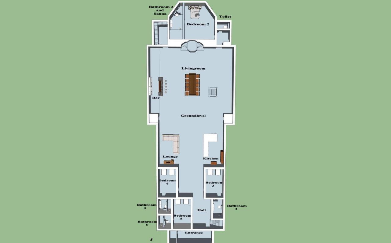 Church Conversion For A Unique Stay And Experience Rinsumageest Exterior photo